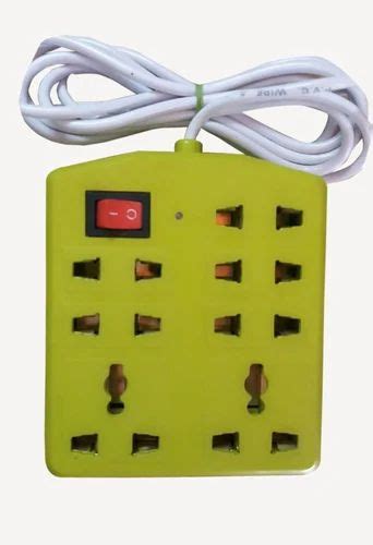 2pin or 3pin Extension Board with multiple socket, Number Of Sockets: 4 at Rs 45/piece in Noida