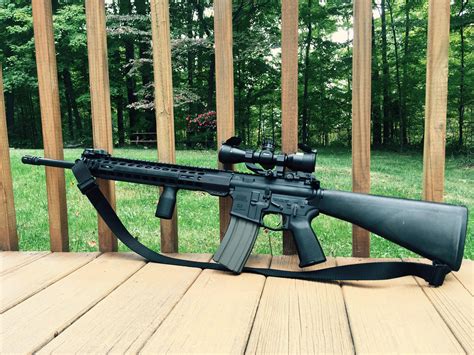 3rd build. 20 inch upper, A2 stock, PSA lpk with receiver : r/ar15