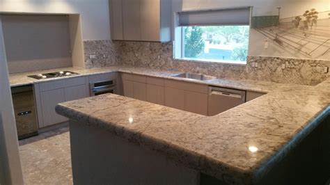 3cm White Springs granite - GMT Stoneworks