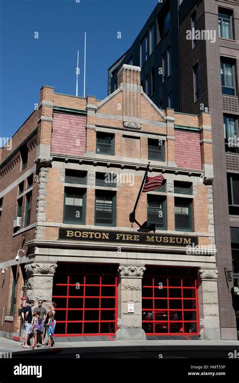 The Boston Fire Museum (previously Congress Street Fire Station), an ...