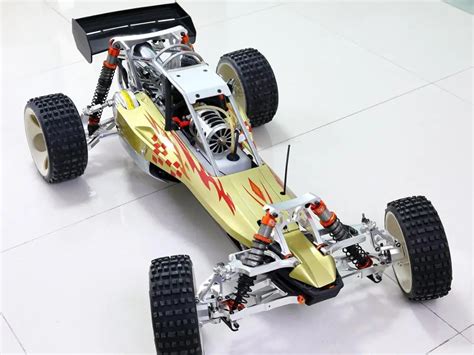 GTBracing RC 1/5 HPI Baja 5b Car with HPI Original 26CC Engine (Silver)|baja 5b car|baja rc ...