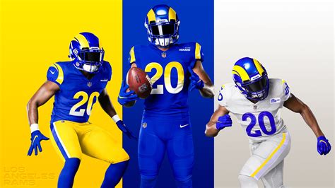 Los Angeles Rams' new uniforms: Jersey redesign unveiled in new photos