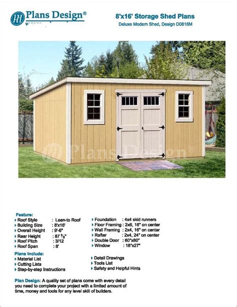 Shed Plans 20x10 Garden Shed With Porch (Instant Download) - Etsy Canada