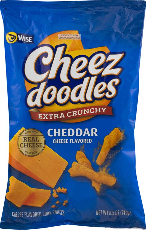 Wise Foods Cheez Doodles Extra Crunchy Cheddar, 3-Pack 8.5 oz. Bags - Walmart.com