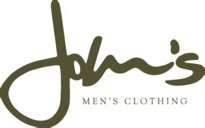 John's Men's Clothing Logo PNG Vector (AI) Free Download