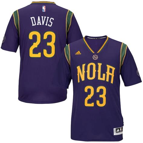 Men's New Orleans Pelicans Anthony Davis adidas Purple Pride Swingman ...