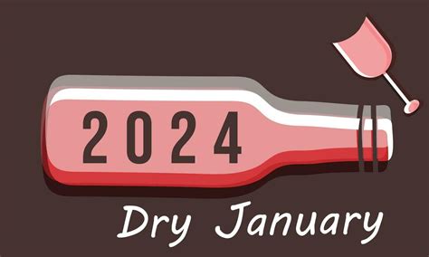 Dry January. background, banner, card, poster, template. Vector ...