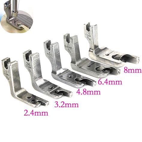 Industrial Sewing Machine Parts Accessories Hemmer Presser Foot/Feet for Juki Adler Typical ...