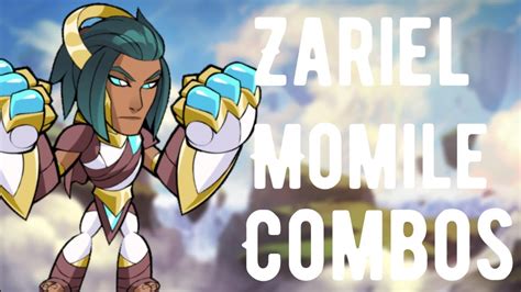 Brawlhalla mobile Zariel easy combos - YouTube