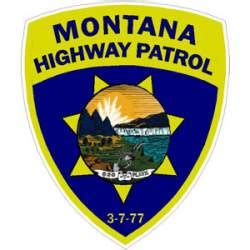 Montana Highway Patrol Stickers, Decals & Bumper Stickers