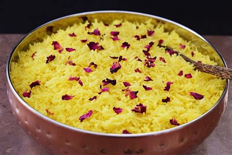 Easy Persian Saffron Rice (with Rose Water) | Recipe | Easy persian, Persian saffron rice ...