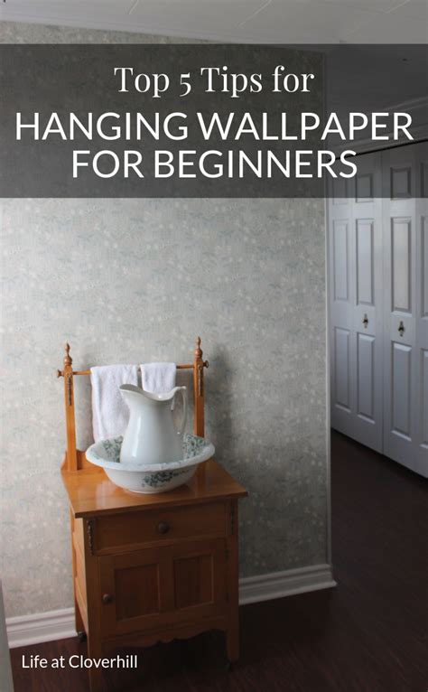 5 Tips for Hanging Wallpaper for Beginners - Life at Cloverhill | How to hang wallpaper, Diy ...