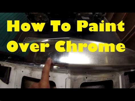 How to Paint Over Chrome - Architecture ADRENALINE