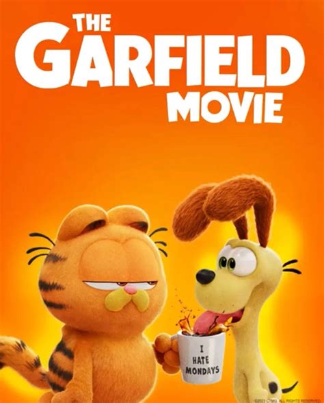 The Garfield Movie (2024) | Official Poster : r/cartoons