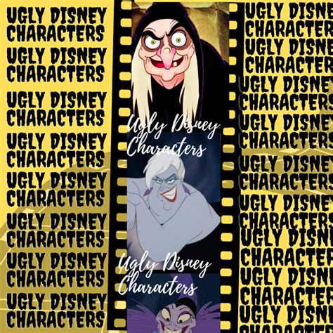 50 Ugly Disney Characters - ReelRundown