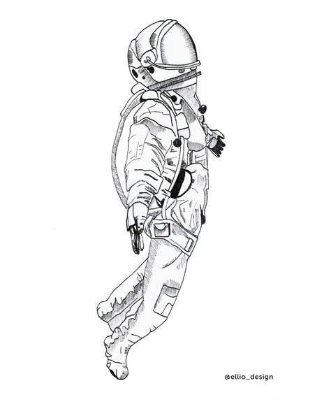 Spaceman #spaceman #space #astronaut #mindfulness #hand-drawn #pencil # ...