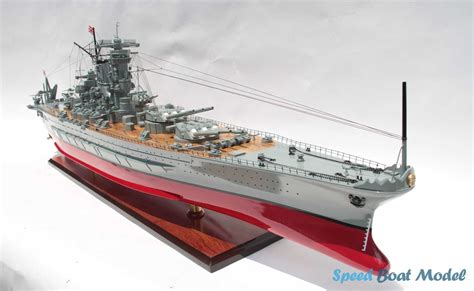 Yamato Japanese Battleship Model Lenght 47.2L Inches Warship Model ...