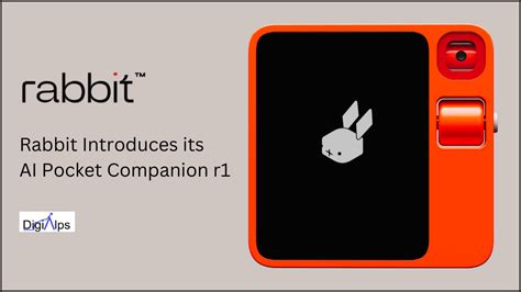 Rabbit Unveiled its AI Pocket Companion Device r1 at CES 2024 - DigiAlps LTD