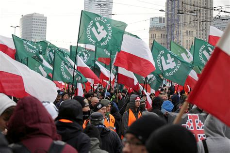 March Led By White Nationalist Group In Poland Draws Tens Of Thousands From Across Europe