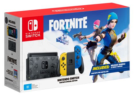 Nintendo Switch Fortnite Special Edition Console Bundle, Hitting ...