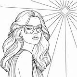 Preppy sketch template