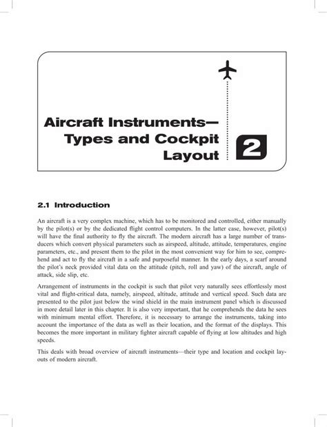 (PDF) Aircraft Instruments— Types and Cockpit Layout - DOKUMEN.TIPS