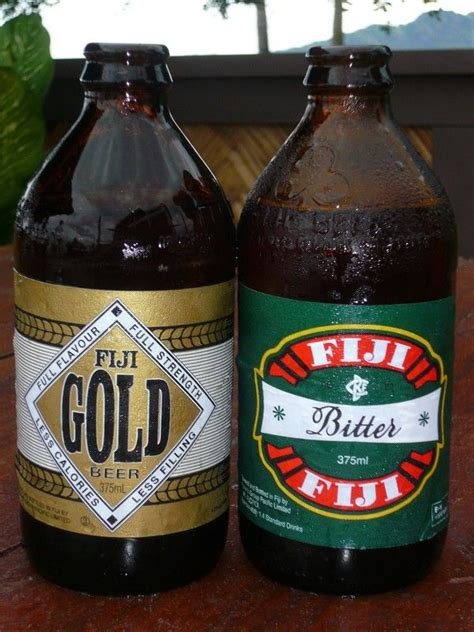 Fiji's only attempts at beer. They actually have 'Bitters' it's close ...