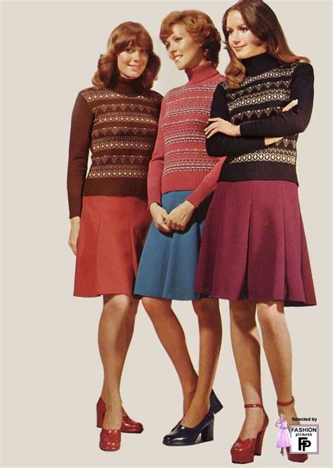 1970's fashion knitwear | 70s fashion, 1970s fashion women, 1970s fashion