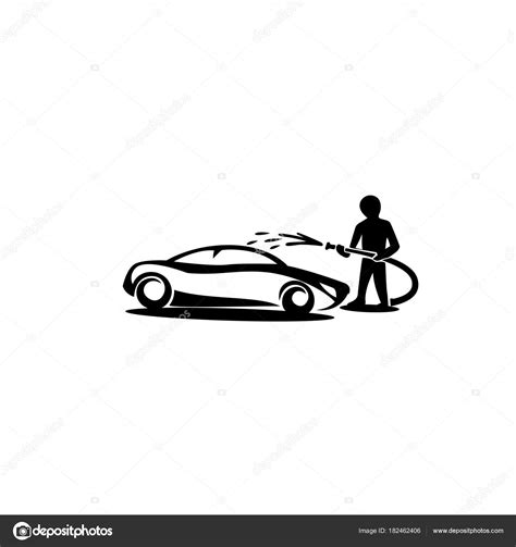 Minimal Logo car wash vector illustration Stock Vector by ©vicasso ...