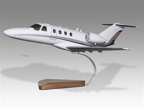 Cessna 525 Citation Jet Model Private & Civilian $209.50 Modelbuffs Custom Made Mahogany Models