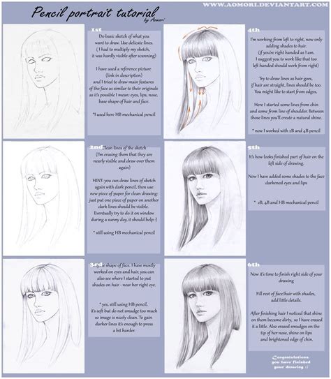 Pencil portrait tutorial | Pencil portrait, Portrait tutorial, Drawing techniques pencil