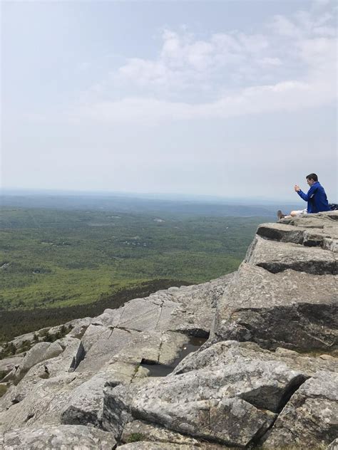 off the top - Mount Monadnock near Jaffrey New Hampshire USA - peak ...