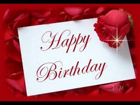 Happy Birthday Romantic Song - YouTube