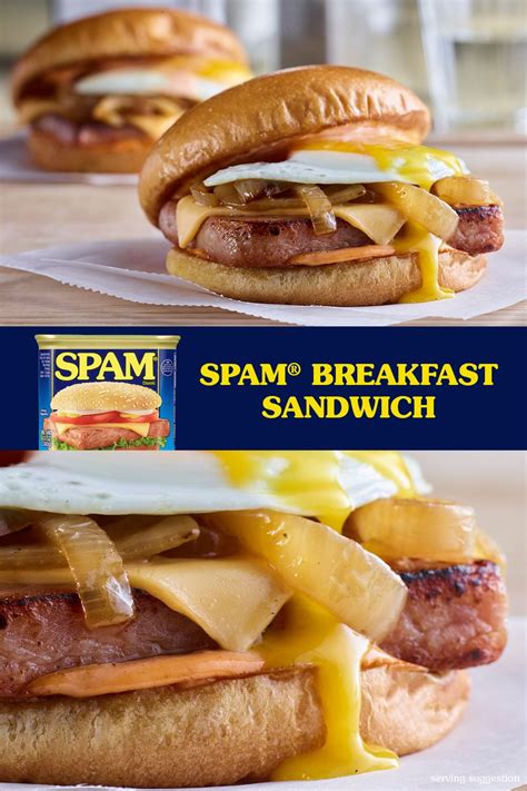 SPAM® Breakfast Sandwich | Spam | Breakfast sandwich, Spam recipes, Recipes