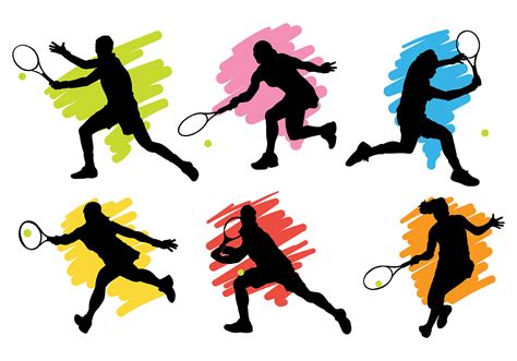 Tennis Icons Vector - Download Free Vector Art, Stock Graphics & Images