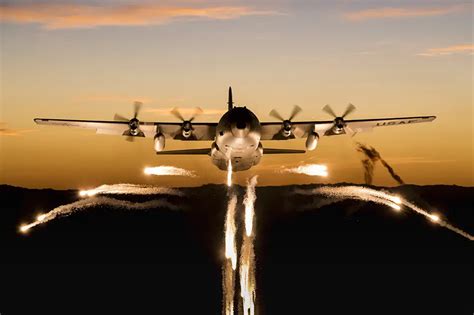 Military Photos Hercules Flares