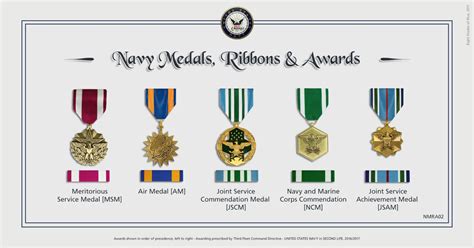 Navy Achievement Medal Template Fillable