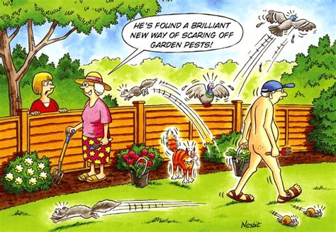 Scaring off garden pests in 2021 | Gardening humor, Gardening jokes ...