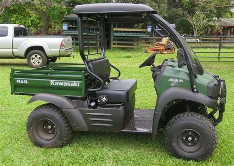 New 2019 Kawasaki Mule SX UTV , 4X4, 1.2 Hours - Oahu Auctions