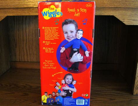 THE WIGGLES Talking JEFF DOLL ORIGINAL Figure Doll Toy 15" NEW RARE ...