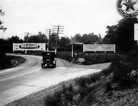 Lincoln Highway near Pennsylvania Tunnel [Emergence of Advertising in America: 1850-1920 ...