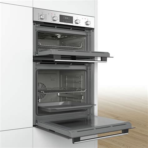 Bosch Serie 6 MBA5575S0B Stainless Steel Built-in Double Oven - Sinks-Taps.com