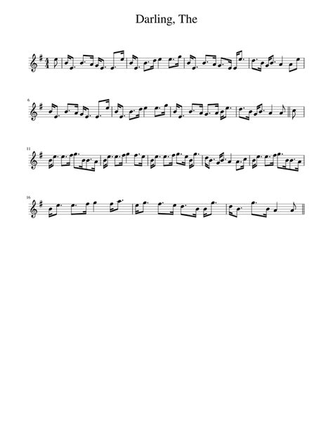 The Darling Sheet music for Piano (Solo) Easy | Musescore.com