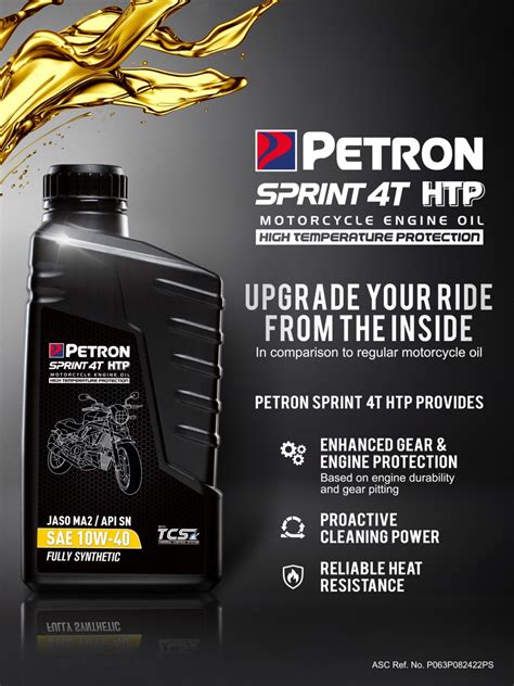 Here's Petron’s Best Motorcycle Engine Oil, Petron Sprint 4T HTP