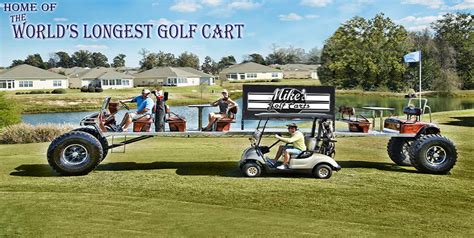 Mike's Golf Carts- World Record Golf Cart Guinness Book