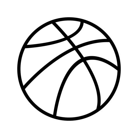 Vector Basket Ball Icon 355394 Vector Art at Vecteezy