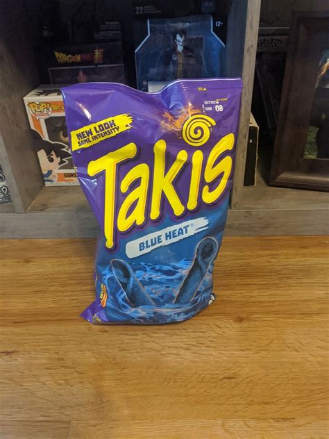 NEW BARCEL TAKIS BLUE HEAT HOT CHILI PEPPER | Grelly USA