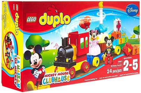 LEGO DUPLO Brand Disney Mickey and Minnie Birthday Parade Building Kit Only $18.39! (lowest ...