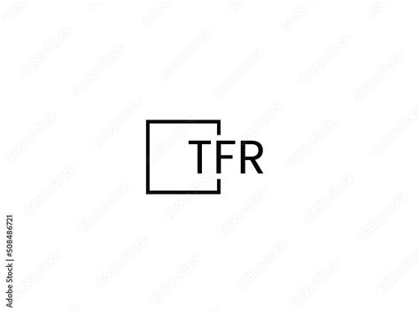 TFR Letter Initial Logo Design Vector Illustration Stock Vector | Adobe Stock