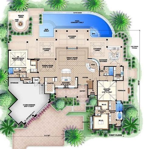 Mansion House Plans - Good Colors For Rooms